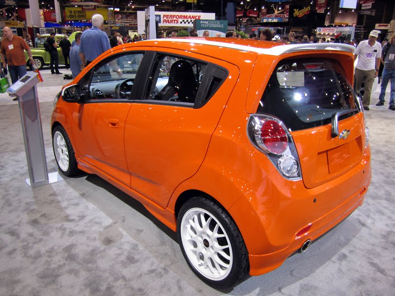 Here's the Chevy Spark ZSpec Concept from the Chevrolet booth