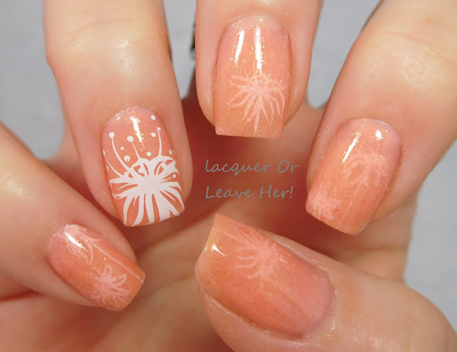 Spellbound Nails Late Bloomer + UberChic Beauty 6-03