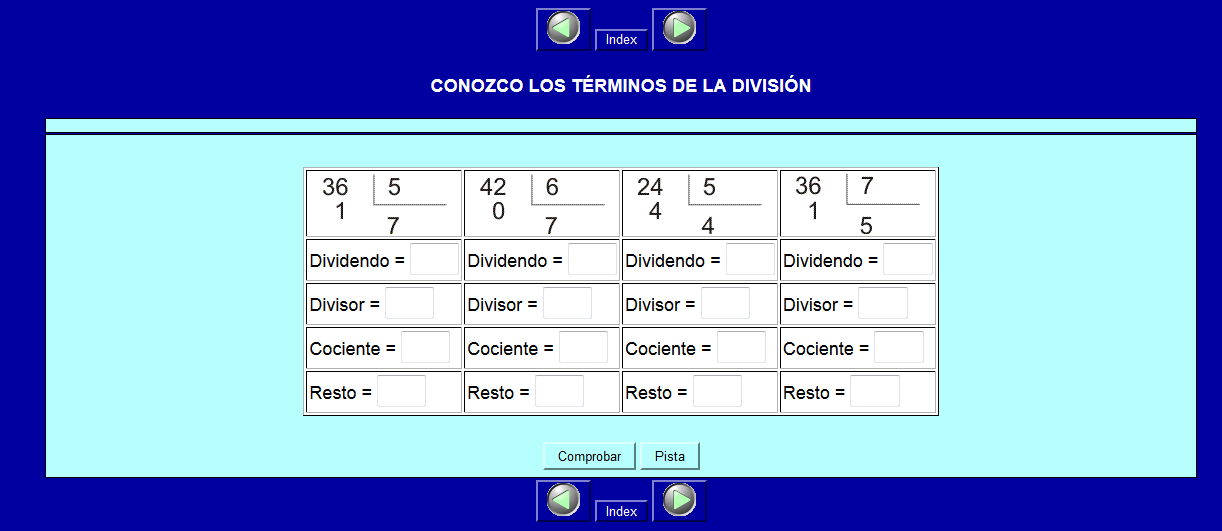 http://calasanz.edu.gva.es/7_ejercicios/matematicas/mate3pri/11_division01.html