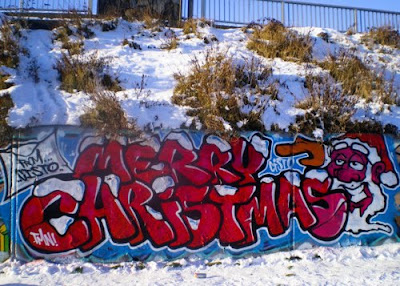 Merry Christmas Graffiti 