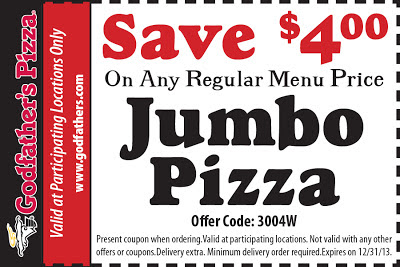 Godfather's Pizza Coupons