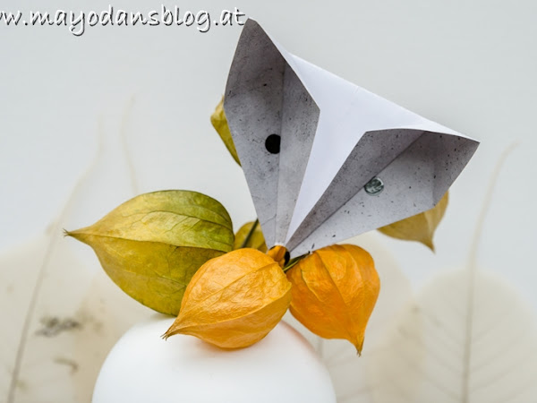 DIY Einfache Origami Füchse als bezaubernde Herbstdeko und Buchvorstellung "My scandinavian Home"