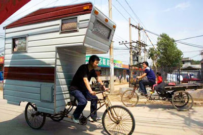 Camper Bike – Pedal-Powered RV For One