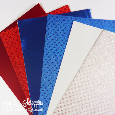 Patriotic Foiled Papers