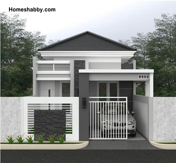 Contoh Kanopi  Rumah  Type 36 Desain Sudut Kanopi  Hollow 