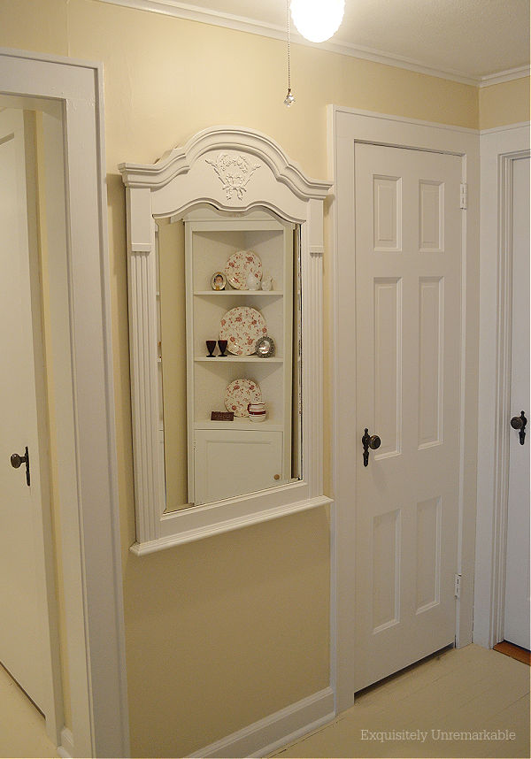 White Mirror In Hallway