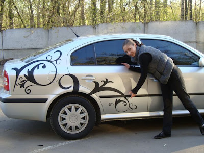 Cute Russian Girls and their Cars