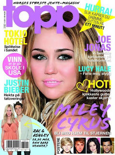 Celebrity Miley Cyrus Magazine Cover Pictures