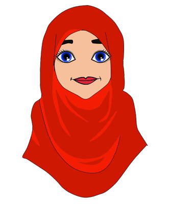 freebies.freebies berhijab, freebies muslimah, kartun muslimah