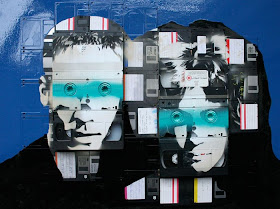 Floppy Disk Art by Nick Gentry