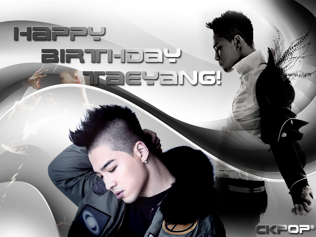 CKPOP: Happy Birthday Taeyang!