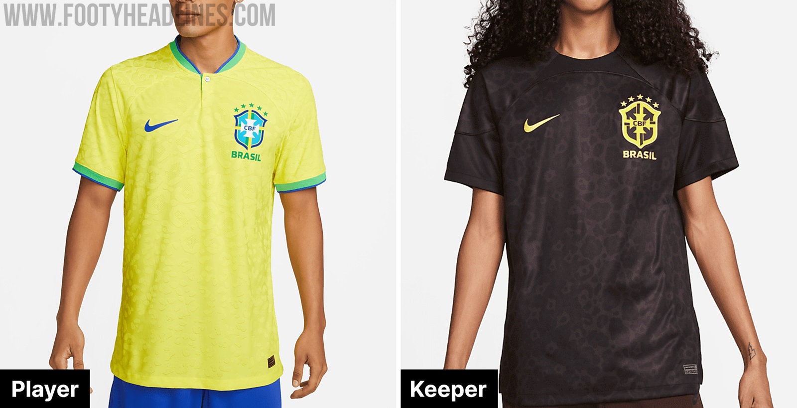 NIKE BRAZIL WORLD CUP 2022 GK JERSEY - Soccer Plus