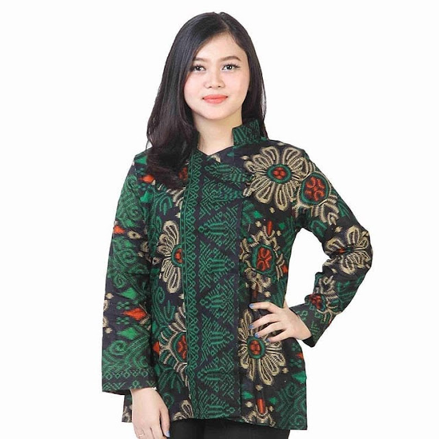 46 Model Tunik  Batik  Remaja 2022 Desain Modern Model 