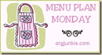 Monday Menu Plan