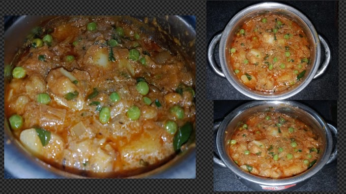 Easy to make aloo matar curry recipe 