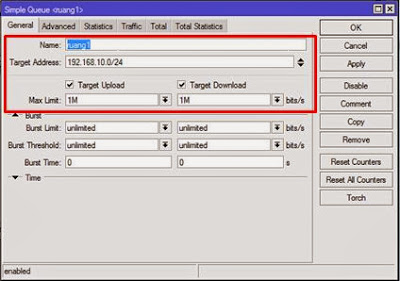 Manajemen Bandwidth dengan Simple Queue