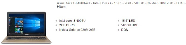  Berikut ini merupakan ulasan gosip artikel mengenai daftar harga tipe laptop Asus Nvi Berita laptop Harga Laptop Asus Core i3 VGA Nvidia Terbaru