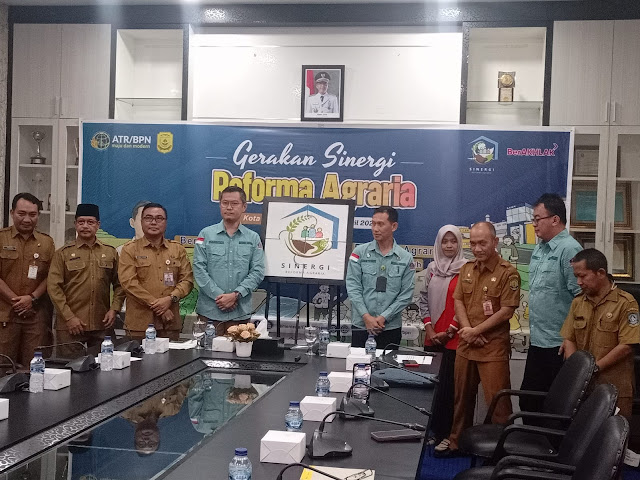 Pemko Tanjungpinang Dukung Program ATR/BPN Terkait Gerakan Sinergi Reforma Agraria Nasional