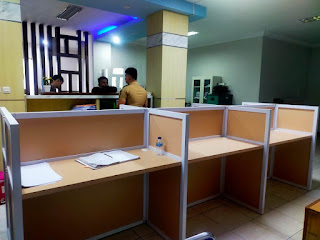 Cubicle Workstation untuk 30 Staf