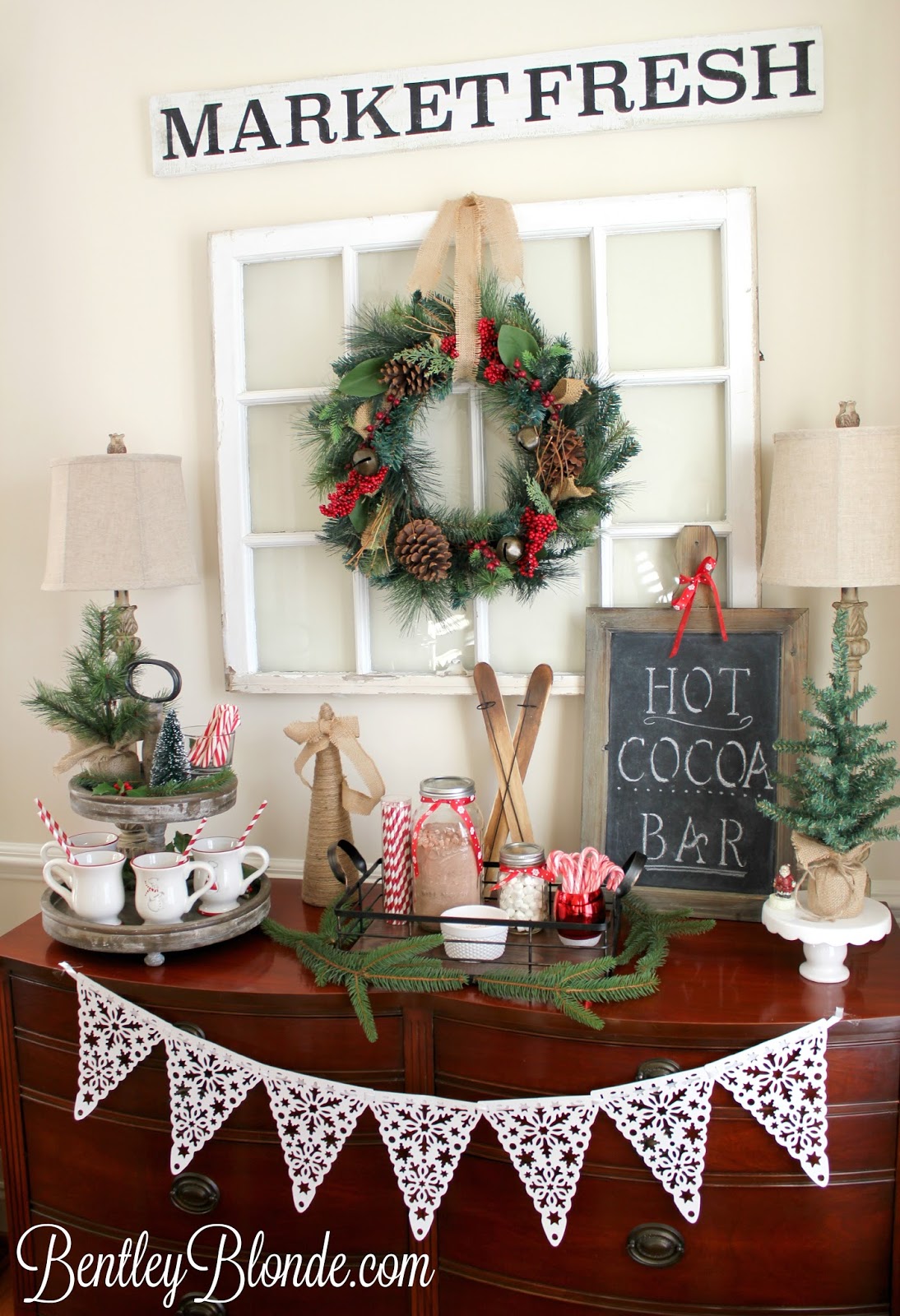 BentleyBlonde Holiday Brunch Ideas Christmas Table, Hot