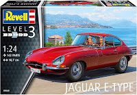 Revell 1/24 Jaguar E-Type (Coupe) (07668) English Color Guide & Paint Conversion Chart