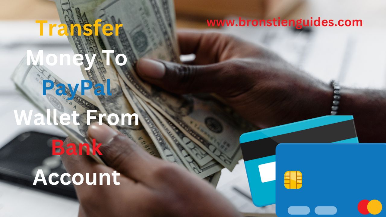 how to send money to paypal from bank account