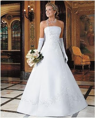 Beautiful White Wedding Dresses Photos