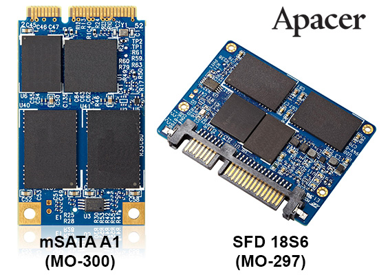 Apacer SFD 18S6 and mSATA A1 SSD