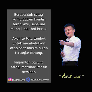 Kata Kata Bijak Jack ma