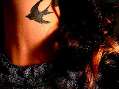 photo credit I have a thing for Swallow/Sparrow tattoos, especially for the