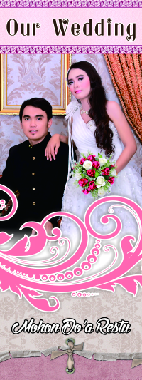 download x banner  wedding  Berbagi Desain 