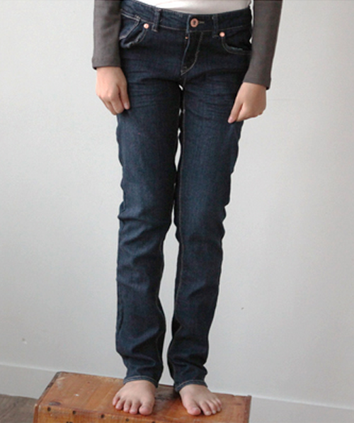 Plain Denim Pants