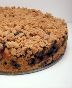 Vegan Blueberry Buckle