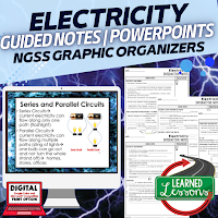 Physical Science Interactive Guided Notes and PowerPoints NGSS, Next Generation Science Standards, Google and Print , Element Guided Notes, Atoms Guided Notes, Matter Guided Notes, Forces & Motion Guided Notes, Simple Machines Guided Notes, Waves Guided Notes, Energy Guided Notes