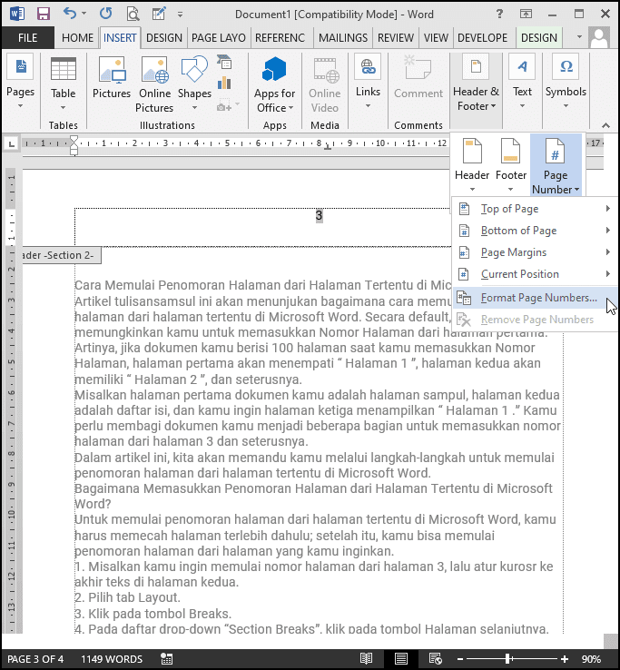 5-Word-Format-Page-Numbers