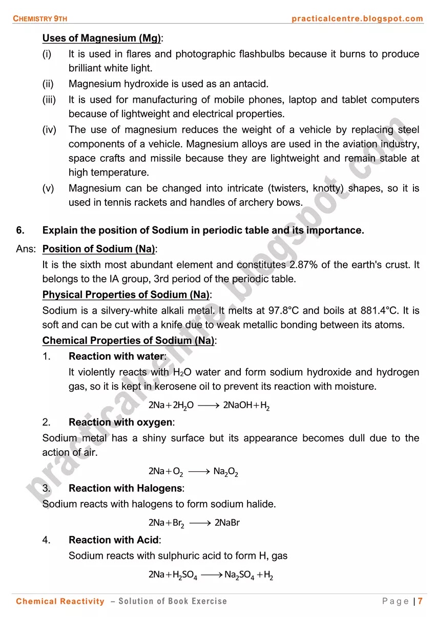 chemical-reactivity-solution-of-text-book-exercise-7