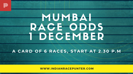 Mumbai Race Odds 1 December