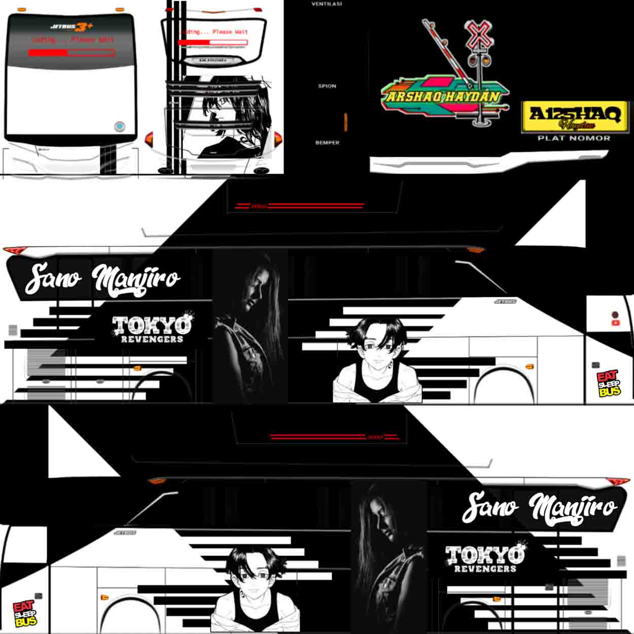 mod bussid tokyo revengers