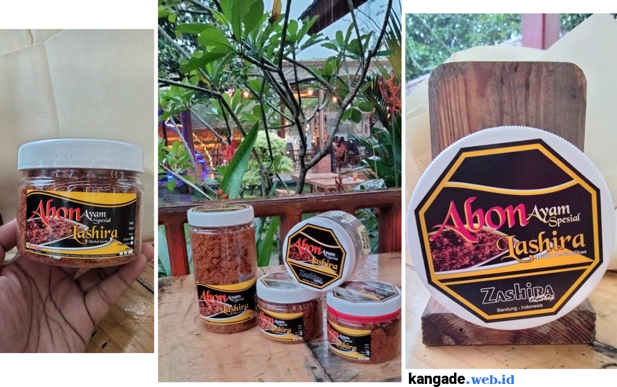 Abon Ayam Spesial Lashira adalah produk unggulan UKM Kabupaten Bandung