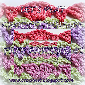 free crochet patterns, vintage, shells, fans, 
