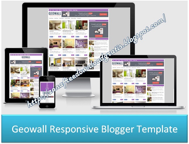 Geowall Responsive Blogger Template