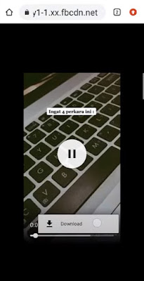 Cara Menyimpan Video dari Facebook ke Galeri
