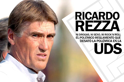 Ricardo Rezza aplicó un duro Reglamento Interno en la UD Salamanca