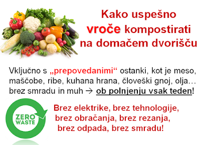 Kako uspešno vroče kompostirati na domačem dvorišču ob tedenskem polnjenju