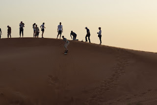 red dune desert safari