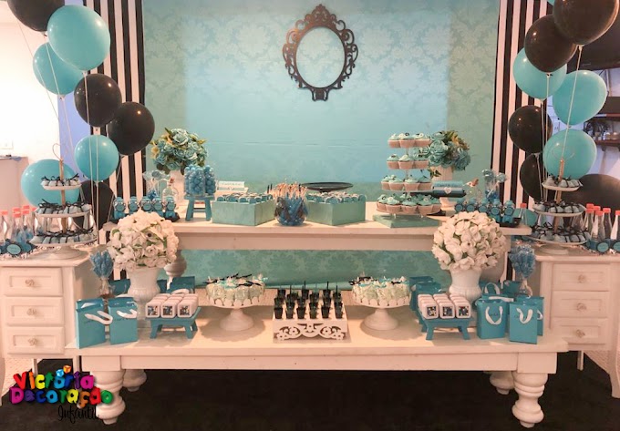 Decoração Tiffany - 15 anos 