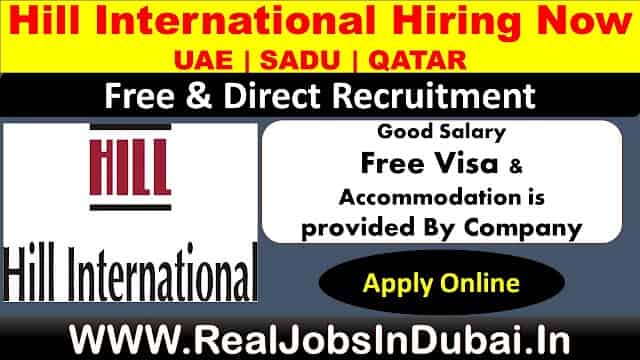 Hill International Careers Jobs In UAE 