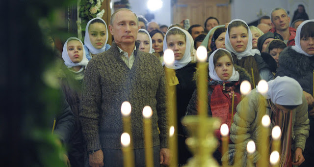 Vladimir Putin pemeluk agaman kristen ortodoks