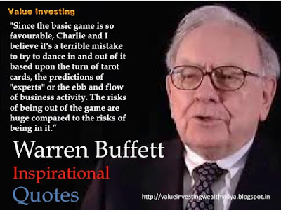 Warren Buffett's Quote Advising Not to Dance In and Out of Investments