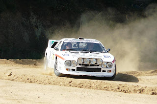 Lancia 037 Rally sobre tierra